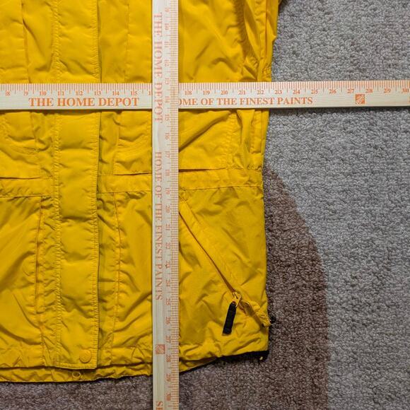 Columbia Double Whammy Hooded Ski Jacket Women's Size Small Yellow Gorpcore - Picture 8 of 8